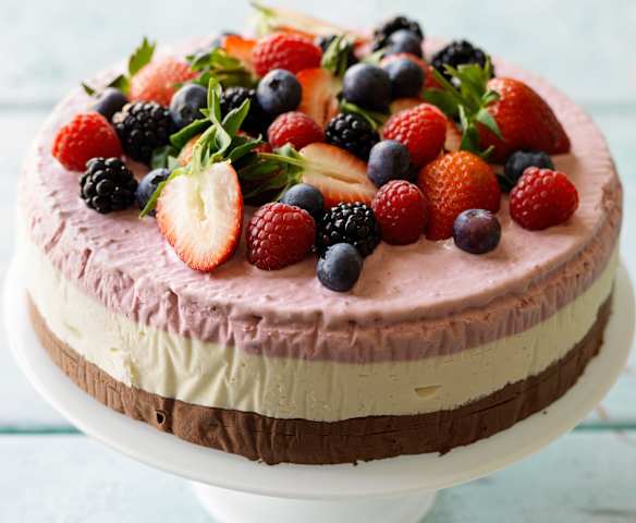Ice Cream Layer Cake Ice Cream Layer Cake