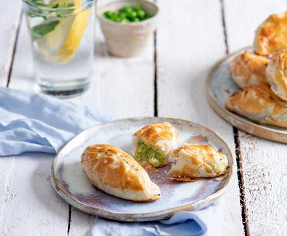 Pastizzi z groszkiem