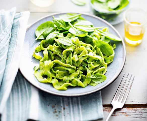 Pâtes fraîches vertes