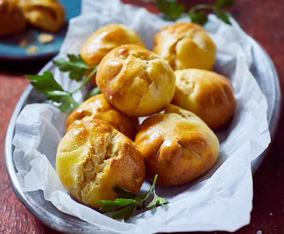 Knishes mit Kartoffelfüllung