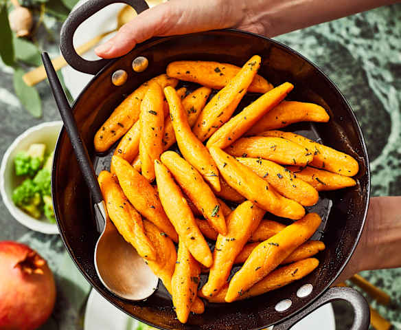 Süßkartoffel-Schupfnudeln mit Salbei