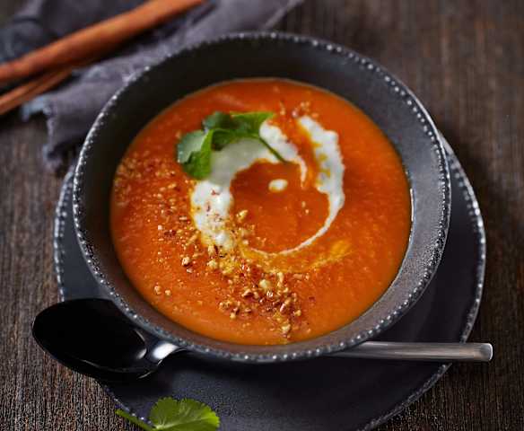 Möhrensuppe mit Zimt