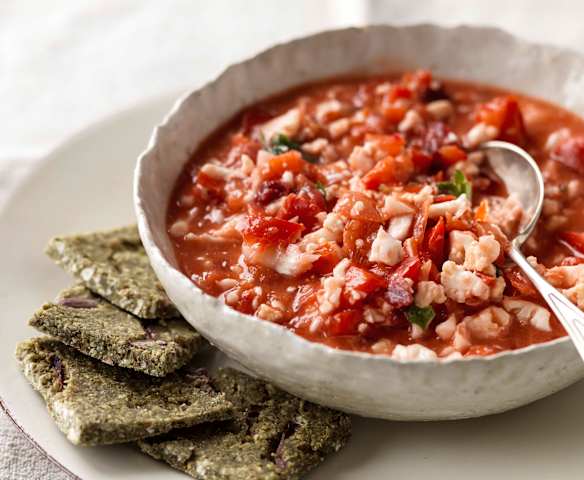 Zuppetta di pomodoro e peperone