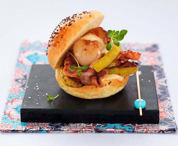 Miniburgers terre et mer