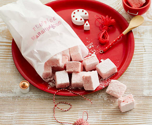 Erdbeer-Marshmallows
