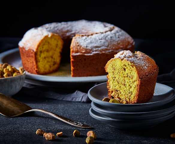 Pastel de pistache