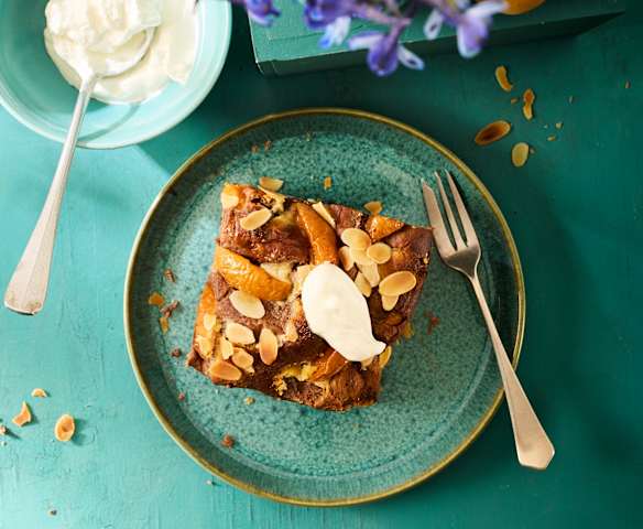 Aprikosen-Schoko-Butterkuchen