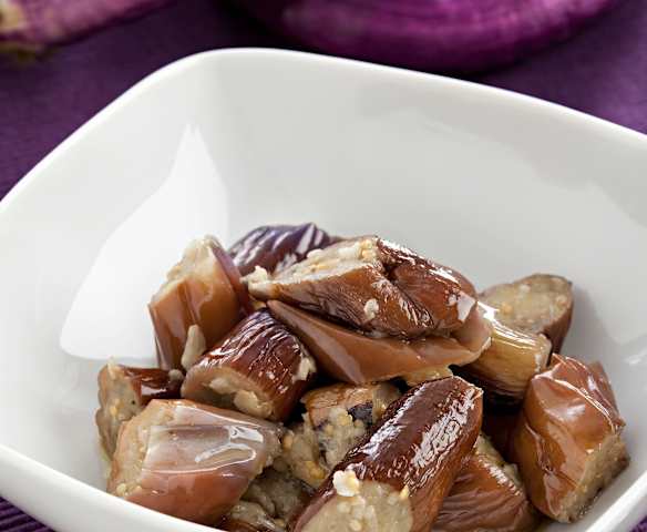 Berenjenas al ajillo