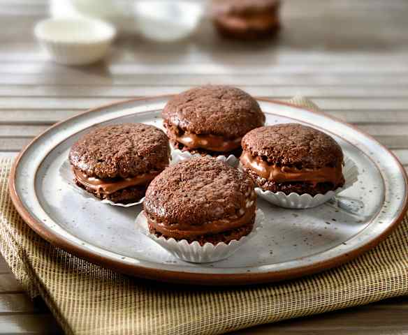 Dolcetti semplici mandorle e cioccolato