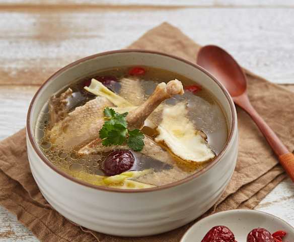 老鸭当归红枣扁尖汤