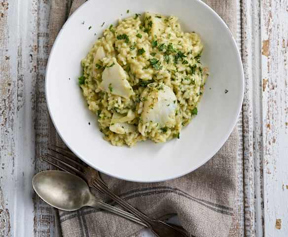 Risoto à alentejana