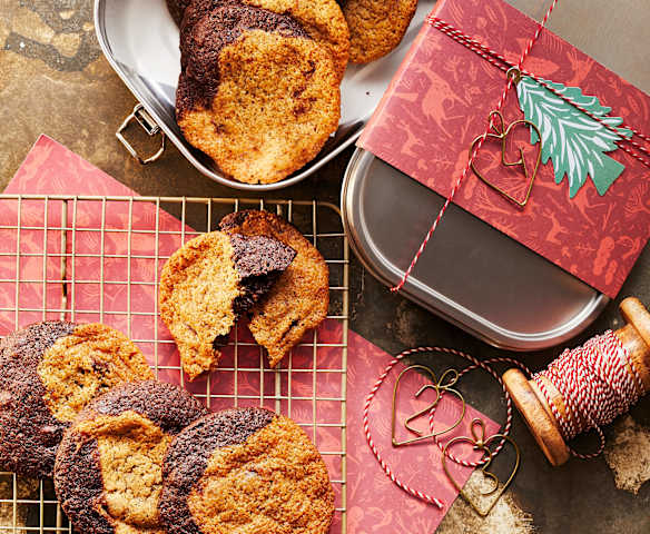 Black and white Cookies