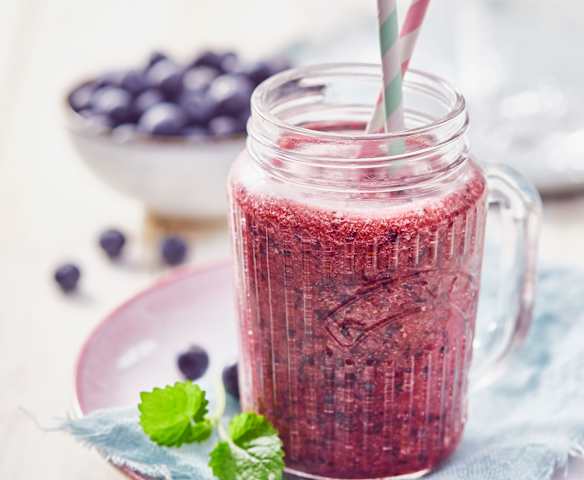 Heidelbeer-Slush Heidelbeer-Slush