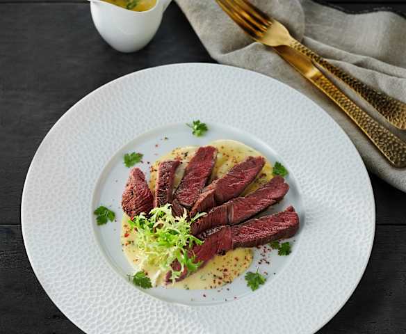 Rib Eye mit Béarnaise Rib Eye mit Béarnaise