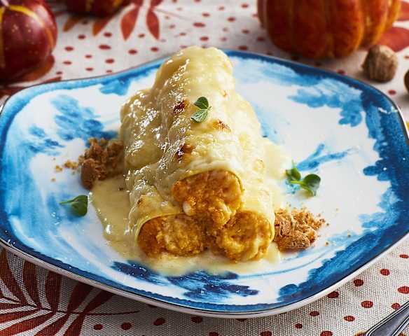 Cannelloni alla zucca e provola
