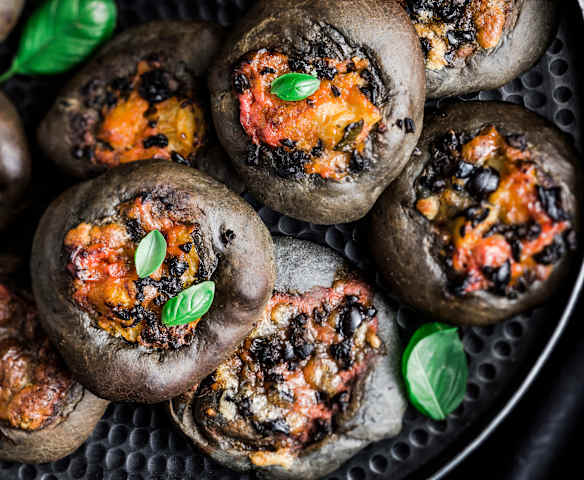 Minifocaccias noires fantaisies