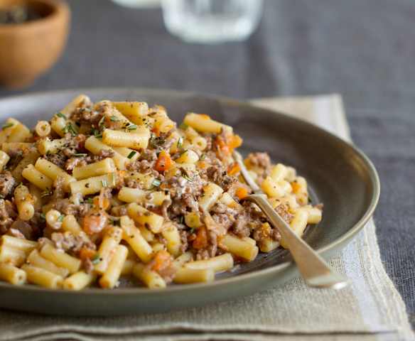 Beef Ragout with Macaroni