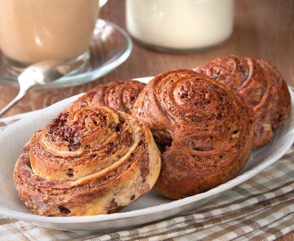 Girelle al cioccolato