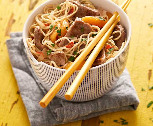 Sauté de porc aigre-doux