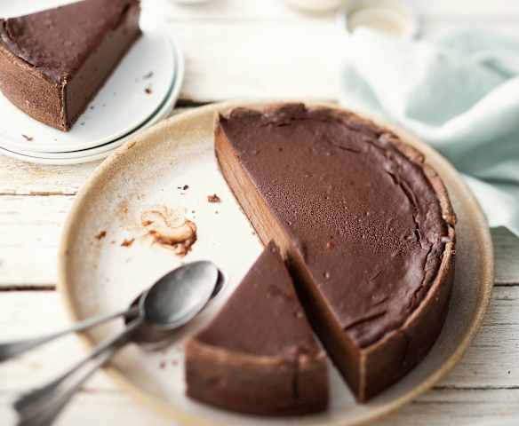 Flan pâtissier au chocolat