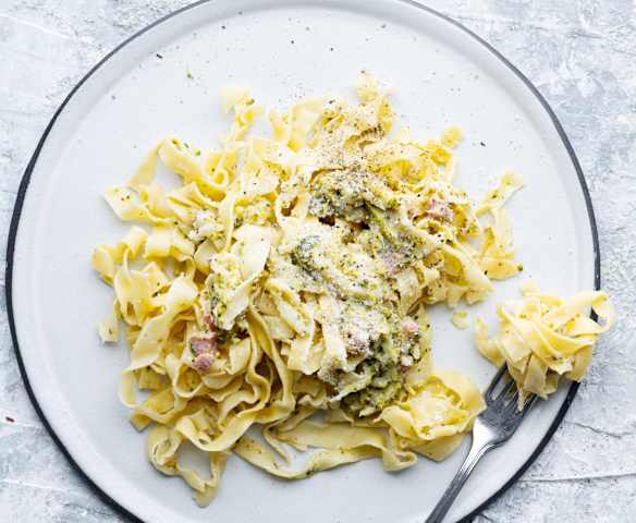 Tagliatelles aux brocolis Tagliatelles aux brocolis