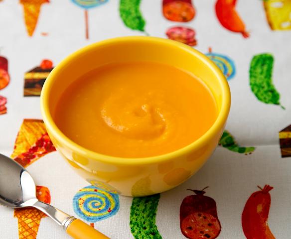 Trio of Sweet Root Vegetable Purée