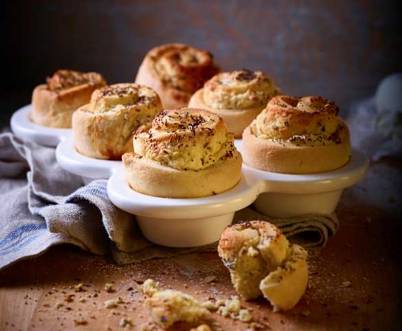 Panecillos de queso de cabra