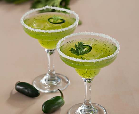 Margarita de jalapeño Margarita de jalapeño