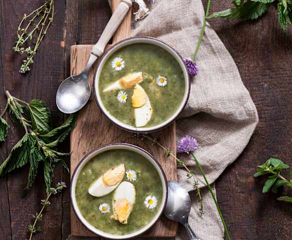 Dolnośląska zupa dziewięciozielna