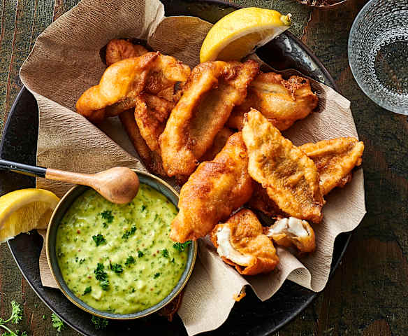 Beignets de filets de perche