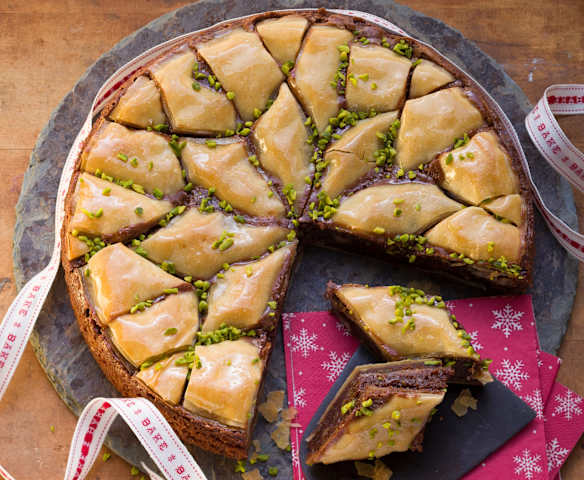 Brownie-Baklava Brownie-Baklava