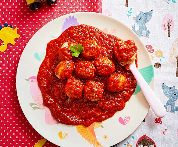 Polpette di tacchino al sugo di pomodoro