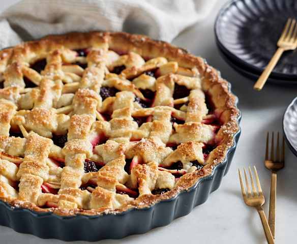 Apfel-Brombeer-Tarte Apfel-Brombeer-Tarte