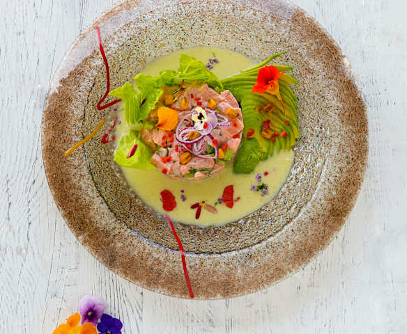 Σεβίτσε σολομού