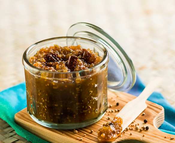 Chutney de tomate verde