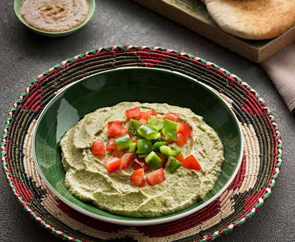 Paté de berenjena (Baba ganush) - Líbano