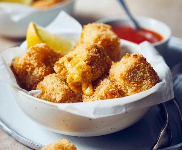 Vegane Cheese-Nuggets
