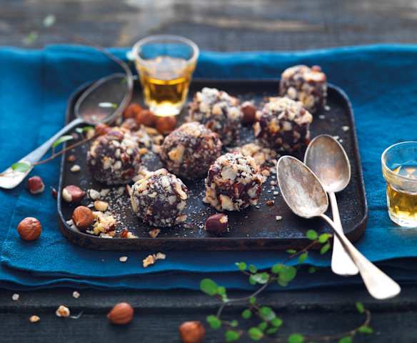 Truffes chocolat-noisette