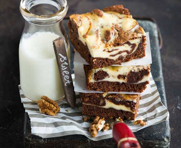 Cheesecake-Brownies