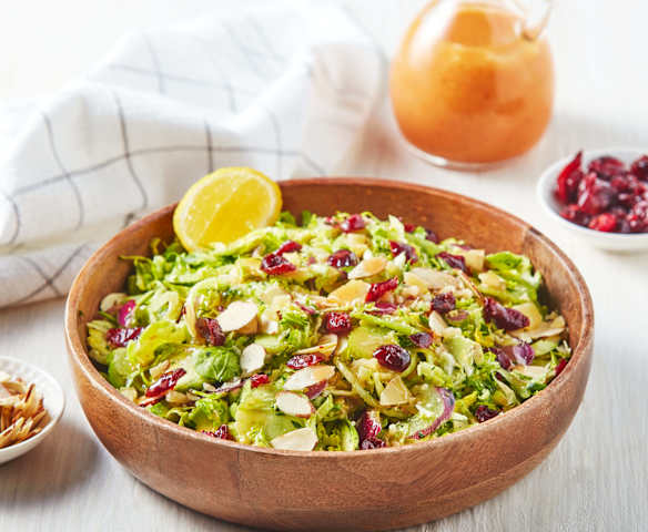 Shaved Brussels Sprouts Salad