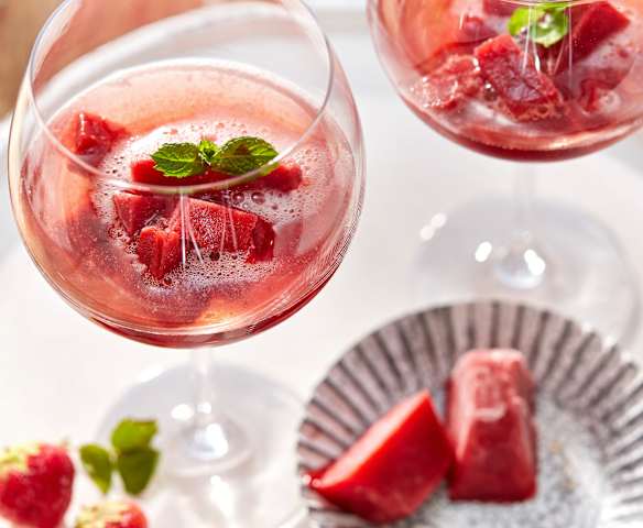 Erdbeer-Cocktail