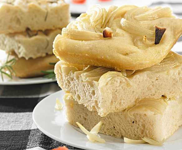 義式洋蔥扁平麵包