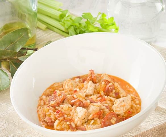 Jambalaya de pollo
