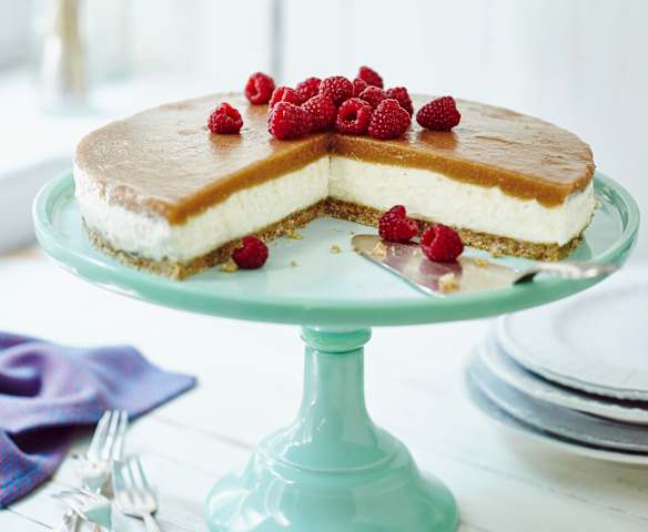 Rhabarber-Vanille-Torte