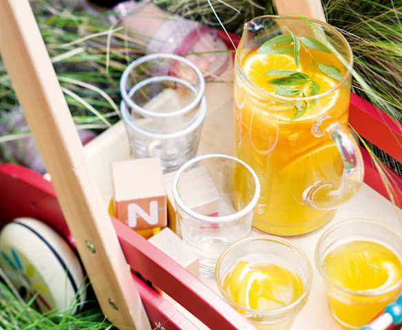 Orangeade à la fleur d'oranger