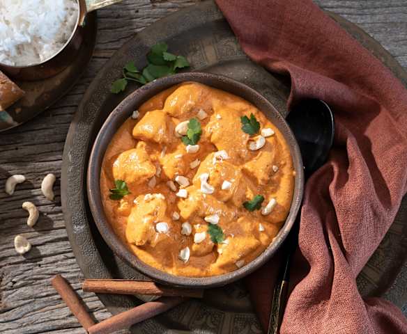 Pollo con mantequilla (Murgh makhani)
