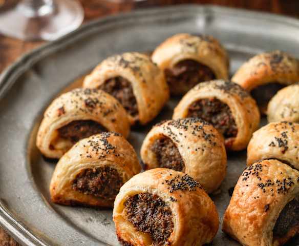Spiced Beef Rolls