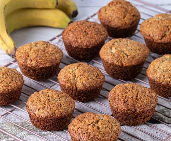 Easy banana muffins
