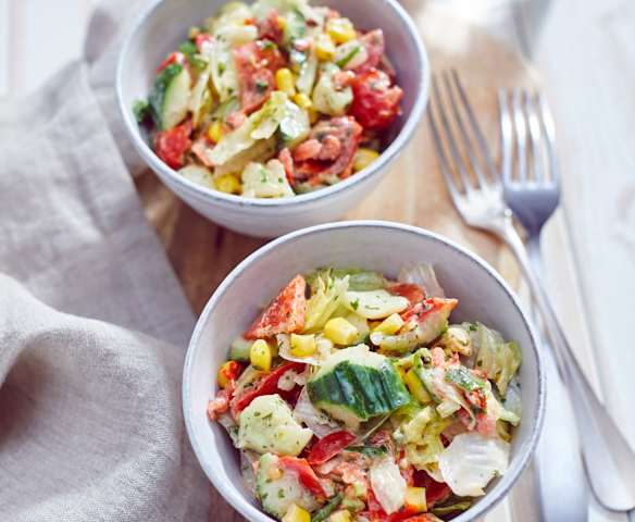 Eisbergsalat für Eilige