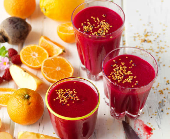 Beetroot and Raspberry Smoothie